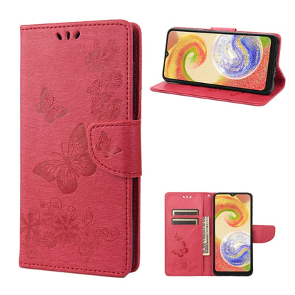 Butterfly Embossed Horizontal Flip Leather Phone Case, For Motorola Moto G42, For OnePlus 10T, For Samsung Galaxy A04