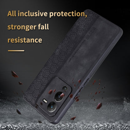 AZNS 3D Embossed Skin Feel Phone Case, For vivo S15 Pro, For vivo S15e / T1 Pro, For vivo X80, For Huawei Enjoy 50 Pro / nova Y90