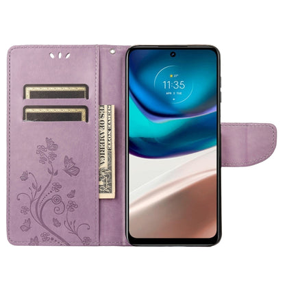 Butterfly Flower Pattern Flip Leather Phone Case, For Motorola Moto G42, For OnePlus 10T, For Samsung Galaxy A04