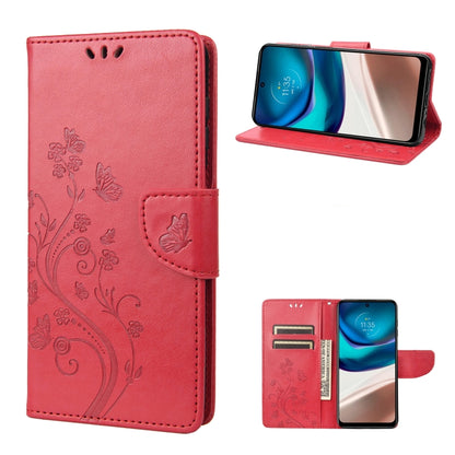 Butterfly Flower Pattern Flip Leather Phone Case, For Motorola Moto G42, For OnePlus 10T, For Samsung Galaxy A04