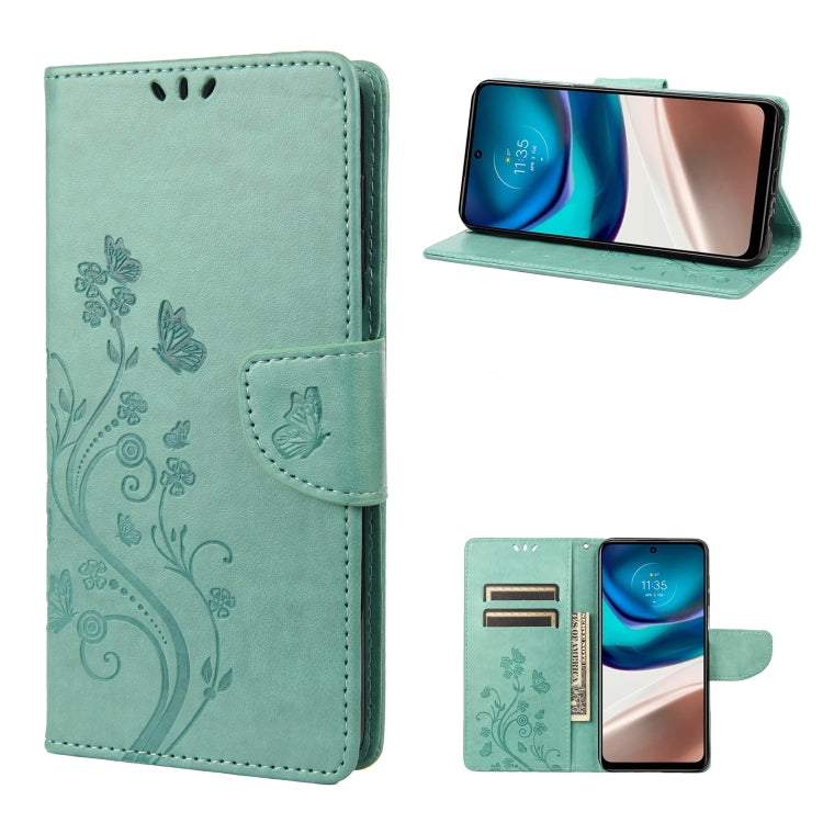 Butterfly Flower Pattern Flip Leather Phone Case, For Motorola Moto G42, For OnePlus 10T, For Samsung Galaxy A04