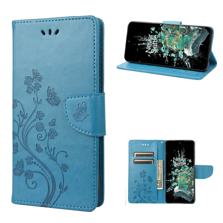 Butterfly Flower Pattern Flip Leather Phone Case, For Motorola Moto G42, For OnePlus 10T, For Samsung Galaxy A04