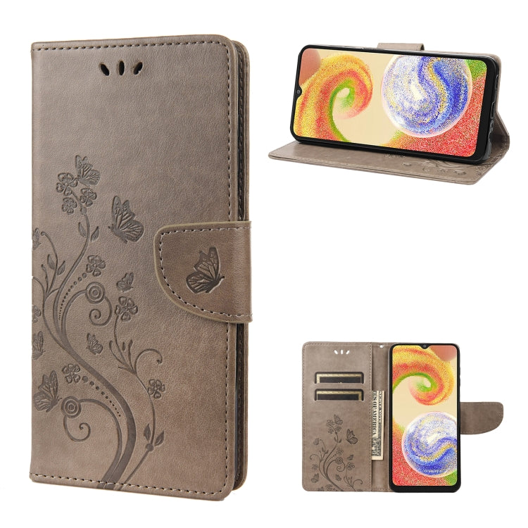 Butterfly Flower Pattern Flip Leather Phone Case, For Motorola Moto G42, For OnePlus 10T, For Samsung Galaxy A04