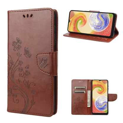 Butterfly Flower Pattern Flip Leather Phone Case, For Motorola Moto G42, For OnePlus 10T, For Samsung Galaxy A04