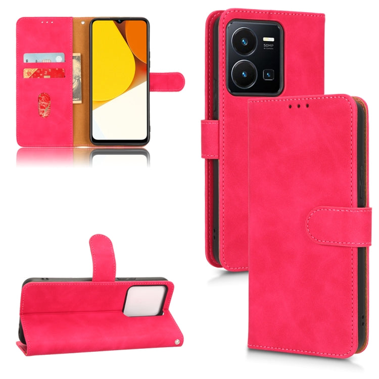 Skin Feel Magnetic Flip Leather Phone Case, For Realme V23 5G / OPPO A57 5G, For vivo Y22s / Y35, For Cubot X50, For Motorola Edge 30 Lite / 30 Neo