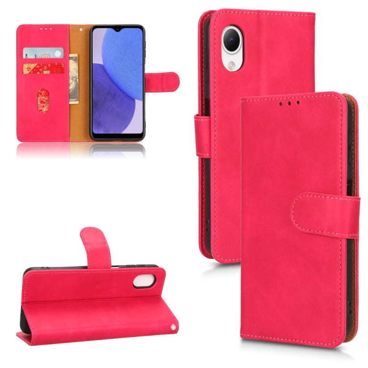 Skin Feel Magnetic Flip Leather Phone Case, For Samsung Galaxy A23e 5G / A23 5G / A23s JP Version, For Sony Xperia 5 IV