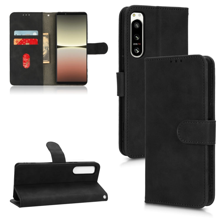 Skin Feel Magnetic Flip Leather Phone Case, For Samsung Galaxy A23e 5G / A23 5G / A23s JP Version, For Sony Xperia 5 IV