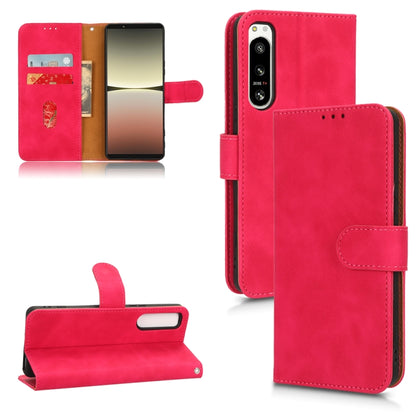Skin Feel Magnetic Flip Leather Phone Case, For Samsung Galaxy A23e 5G / A23 5G / A23s JP Version, For Sony Xperia 5 IV