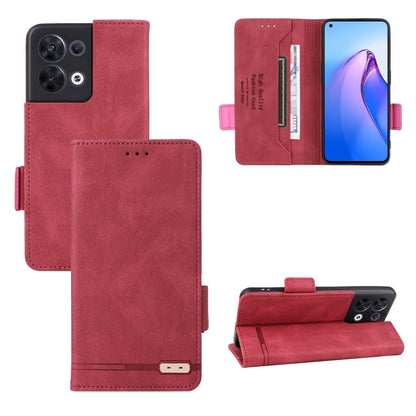 Magnetic Clasp Flip Leather Phone Case, For Sharp Aquos Sense7 Plus, For OPPO Reno8 5G, For OPPO Reno8 Pro 5G