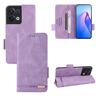 Magnetic Clasp Flip Leather Phone Case, For Sharp Aquos Sense7 Plus, For OPPO Reno8 5G, For OPPO Reno8 Pro 5G