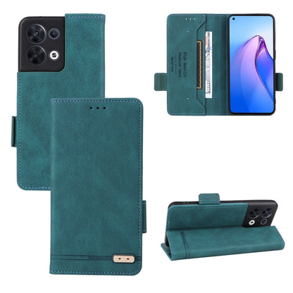 Magnetic Clasp Flip Leather Phone Case, For Sharp Aquos Sense7 Plus, For OPPO Reno8 5G, For OPPO Reno8 Pro 5G