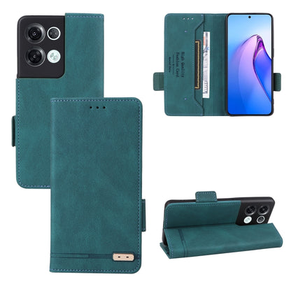 Magnetic Clasp Flip Leather Phone Case, For Sharp Aquos Sense7 Plus, For OPPO Reno8 5G, For OPPO Reno8 Pro 5G