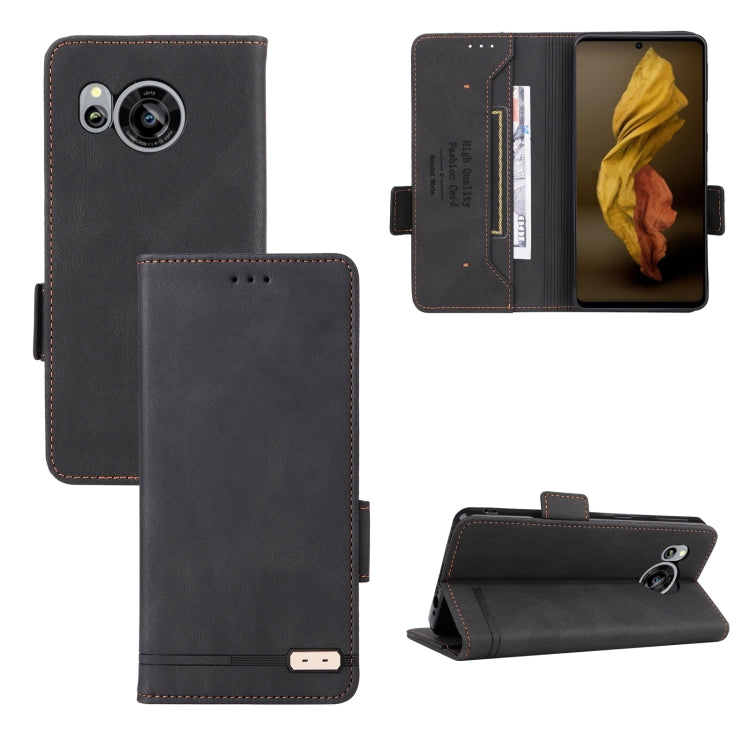 Magnetic Clasp Flip Leather Phone Case, For Sharp Aquos Sense7 Plus, For OPPO Reno8 5G, For OPPO Reno8 Pro 5G