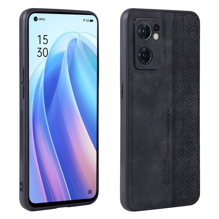 AZNS 3D Embossed Skin Feel Phone Case, For OPPO Reno7 Pro 5G, For OPPO Reno7 SE 5G, For OPPO K10 5G, For OPPO A57 5G / A77 5G / Realme Q5i / V23