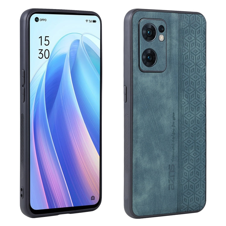 AZNS 3D Embossed Skin Feel Phone Case, For OPPO Reno7 Pro 5G, For OPPO Reno7 SE 5G, For OPPO K10 5G, For OPPO A57 5G / A77 5G / Realme Q5i / V23