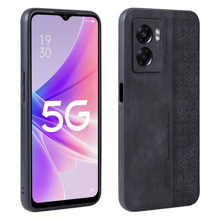 AZNS 3D Embossed Skin Feel Phone Case, For OPPO Reno7 Pro 5G, For OPPO Reno7 SE 5G, For OPPO K10 5G, For OPPO A57 5G / A77 5G / Realme Q5i / V23
