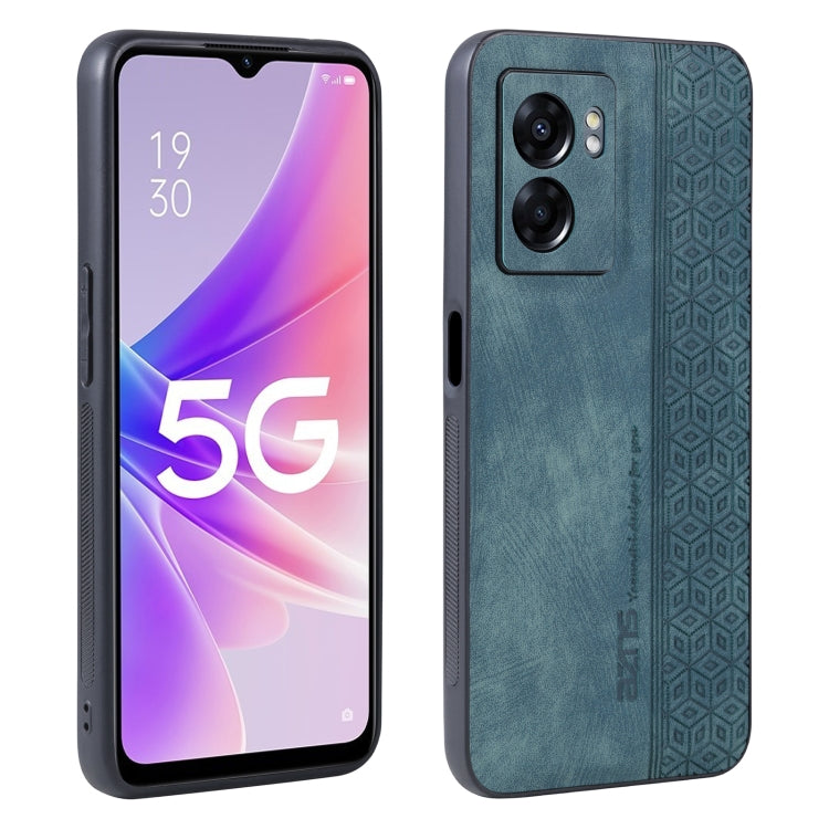 AZNS 3D Embossed Skin Feel Phone Case, For OPPO Reno7 Pro 5G, For OPPO Reno7 SE 5G, For OPPO K10 5G, For OPPO A57 5G / A77 5G / Realme Q5i / V23
