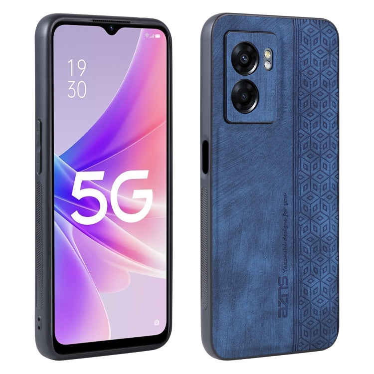 AZNS 3D Embossed Skin Feel Phone Case, For OPPO Reno7 Pro 5G, For OPPO Reno7 SE 5G, For OPPO K10 5G, For OPPO A57 5G / A77 5G / Realme Q5i / V23