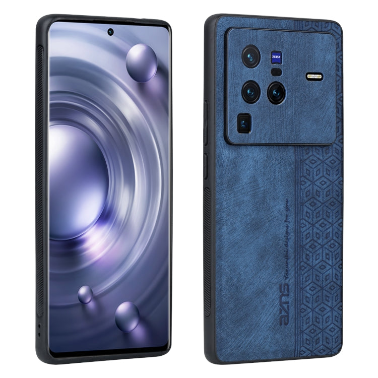 AZNS 3D Embossed Skin Feel Phone Case, For vivo X80 Pro