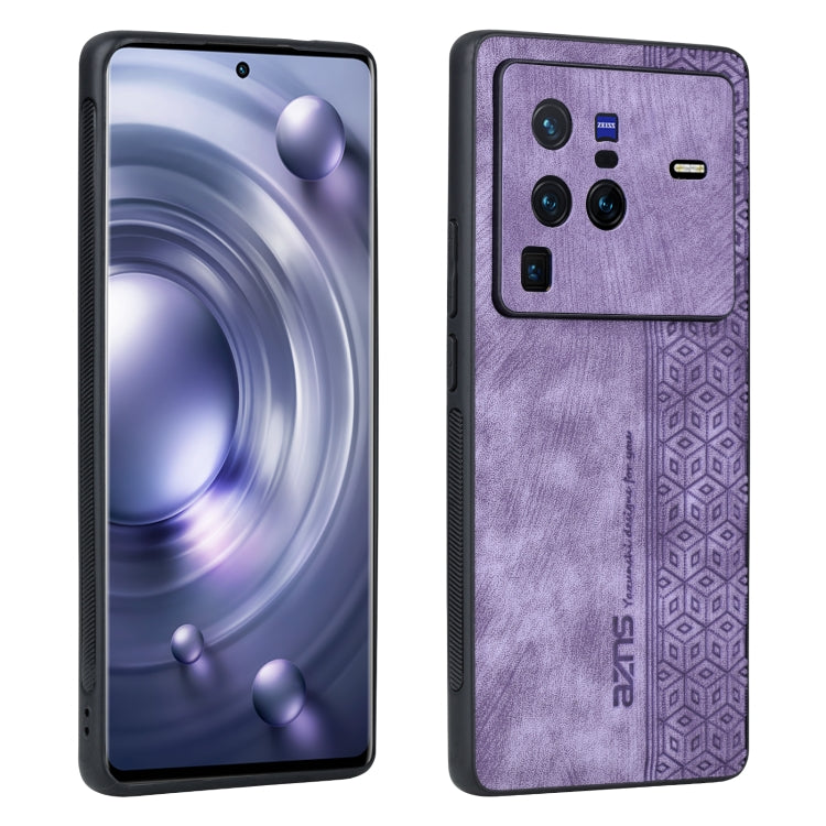 AZNS 3D Embossed Skin Feel Phone Case, For vivo X80 Pro