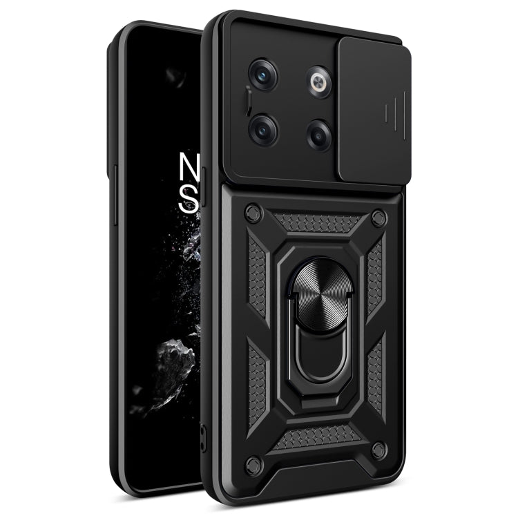 Sliding Camera Cover Design TPU+PC Phone Case, For OnePlus 10T