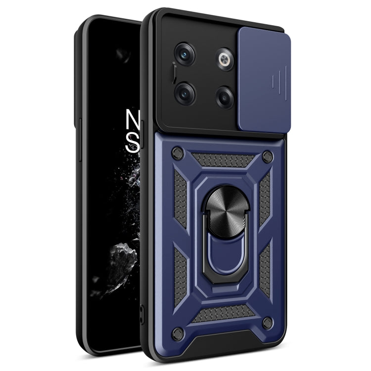 Sliding Camera Cover Design TPU+PC Phone Case, For OnePlus 10T