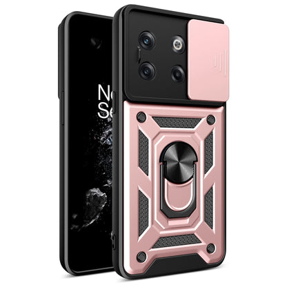 Sliding Camera Cover Design TPU+PC Phone Case, For OnePlus 10T