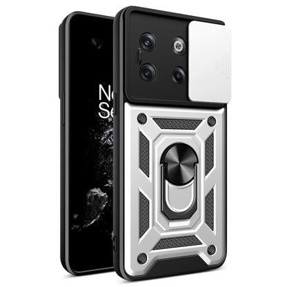Sliding Camera Cover Design TPU+PC Phone Case, For OnePlus 10T