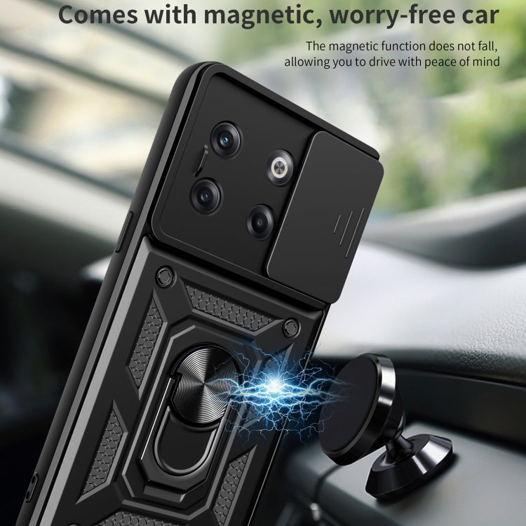 Sliding Camera Cover Design TPU+PC Phone Case, For OnePlus 10T