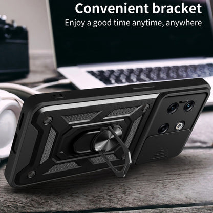 Sliding Camera Cover Design TPU+PC Phone Case, For OnePlus 10T