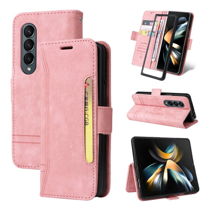 BETOPNICE Dual-side Buckle Leather Phone Case, For Samsung Galaxy Z Flip4, For Samsung Galaxy Z Fold4, For Samsung Galaxy Z Fold3, For OPPO Reno8 Pro 5G Global / Reno8 Pro+