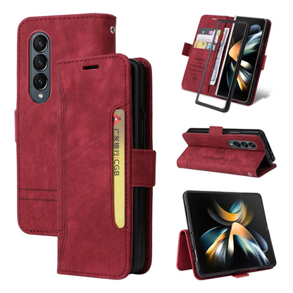 BETOPNICE Dual-side Buckle Leather Phone Case, For Samsung Galaxy Z Flip4, For Samsung Galaxy Z Fold4, For Samsung Galaxy Z Fold3, For OPPO Reno8 Pro 5G Global / Reno8 Pro+