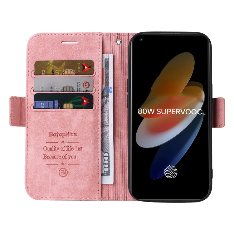 BETOPNICE Dual-side Buckle Leather Phone Case, For OPPO Reno8 5G Global, For Realme 9i 5G, For Realme 8i, For vivo Y77 5G Global