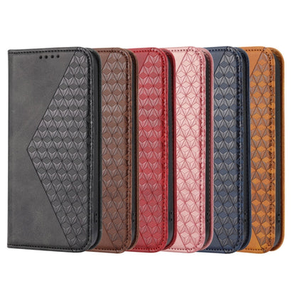 Cubic Grid Calf Texture Magnetic Closure Leather Phone Case, For Google Pixel 6 Pro, For Google Pixel 6a, For Google Pixel 7, For Google Pixel 7 Pro