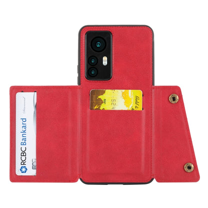 Double Buckle Magnetic Phone Case, For Xiaomi Redmi K50 Ultra / 12T / 12 Pro, For Xiaomi Poco C40, For Xiaomi 12 Lite, For Xiaomi 12S Ultra