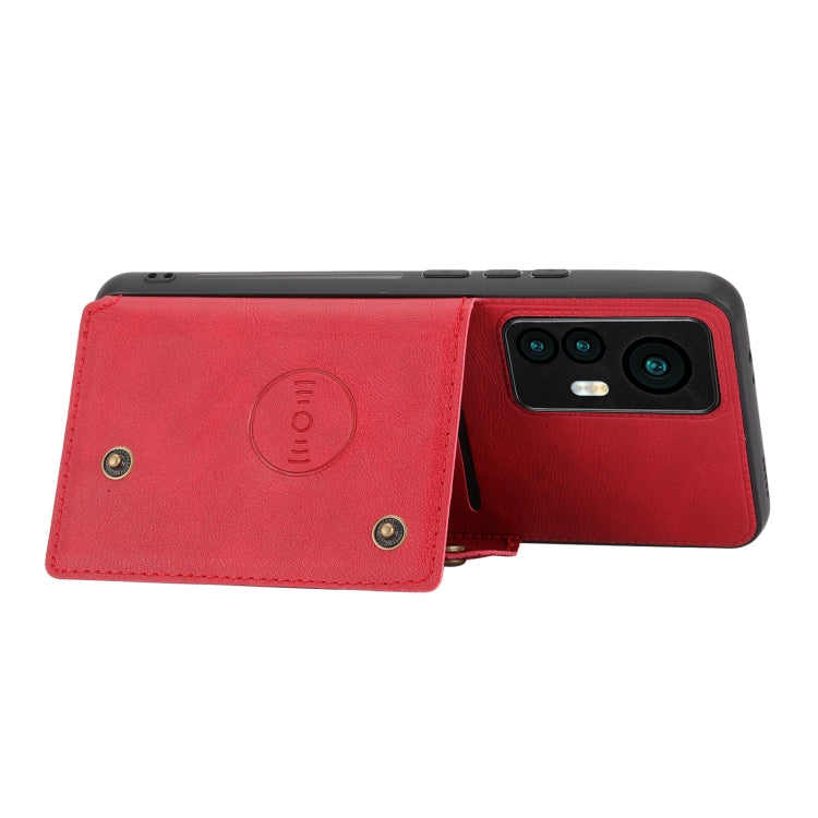 Double Buckle Magnetic Phone Case, For Xiaomi Redmi K50 Ultra / 12T / 12 Pro, For Xiaomi Poco C40, For Xiaomi 12 Lite, For Xiaomi 12S Ultra