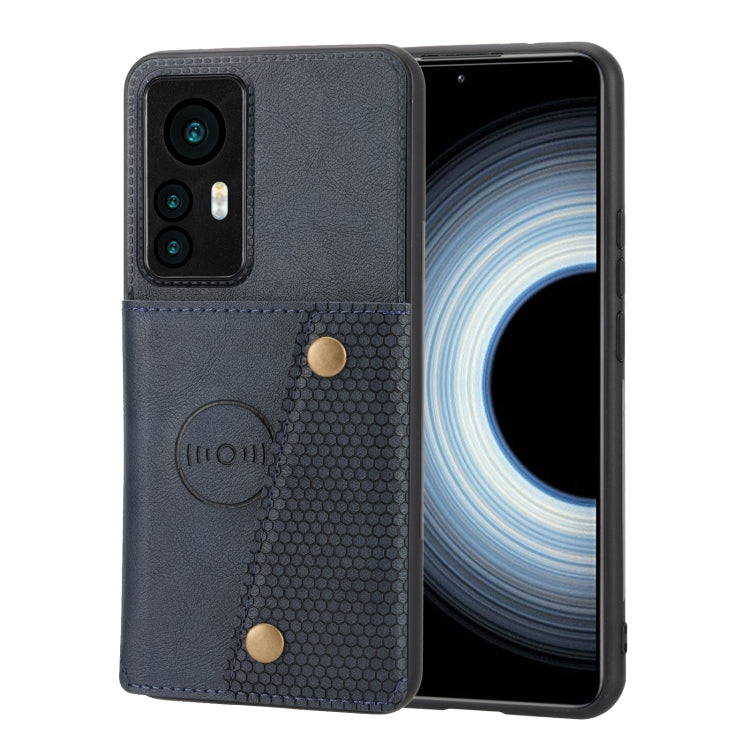 Double Buckle Magnetic Phone Case, For Xiaomi Redmi K50 Ultra / 12T / 12 Pro, For Xiaomi Poco C40, For Xiaomi 12 Lite, For Xiaomi 12S Ultra