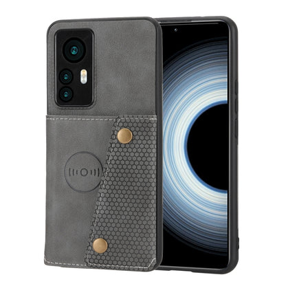 Double Buckle Magnetic Phone Case, For Xiaomi Redmi K50 Ultra / 12T / 12 Pro, For Xiaomi Poco C40, For Xiaomi 12 Lite, For Xiaomi 12S Ultra