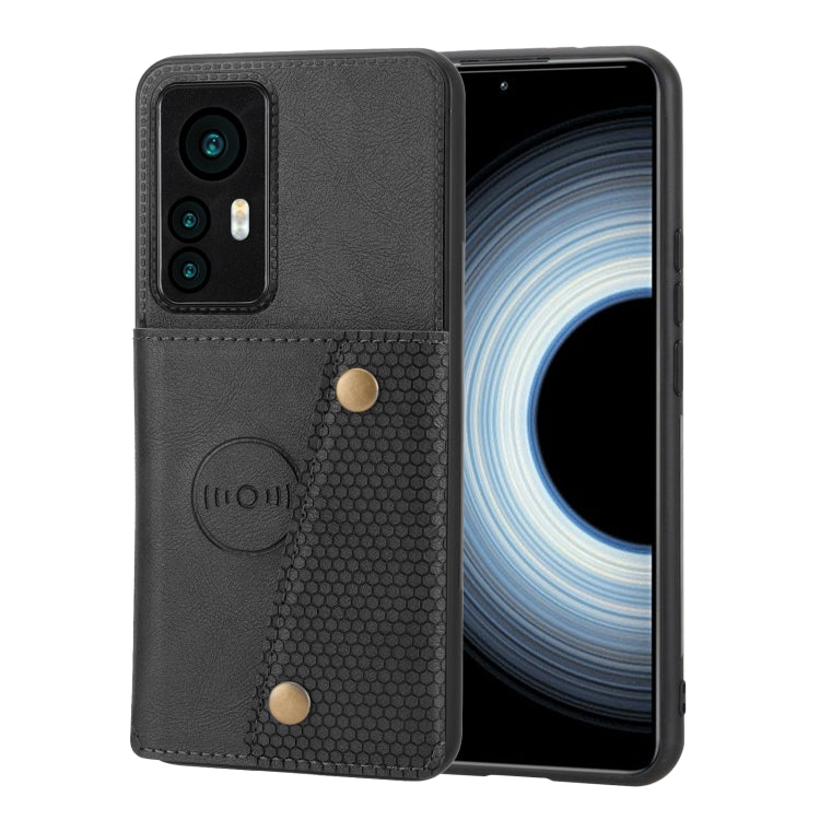 Double Buckle Magnetic Phone Case, For Xiaomi Redmi K50 Ultra / 12T / 12 Pro, For Xiaomi Poco C40, For Xiaomi 12 Lite, For Xiaomi 12S Ultra