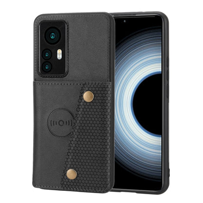 Double Buckle Magnetic Phone Case, For Xiaomi Redmi K50 Ultra / 12T / 12 Pro, For Xiaomi Poco C40, For Xiaomi 12 Lite, For Xiaomi 12S Ultra