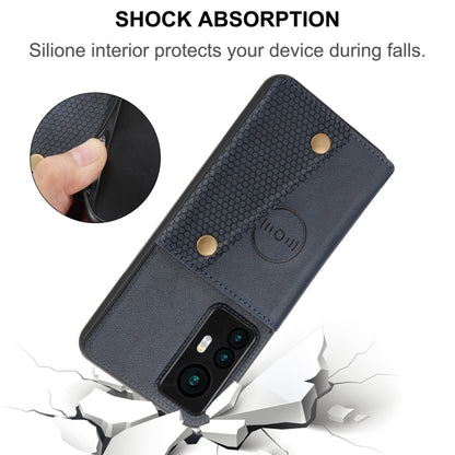 Double Buckle Magnetic Phone Case, For Xiaomi Redmi K50 Ultra / 12T / 12 Pro, For Xiaomi Poco C40, For Xiaomi 12 Lite, For Xiaomi 12S Ultra