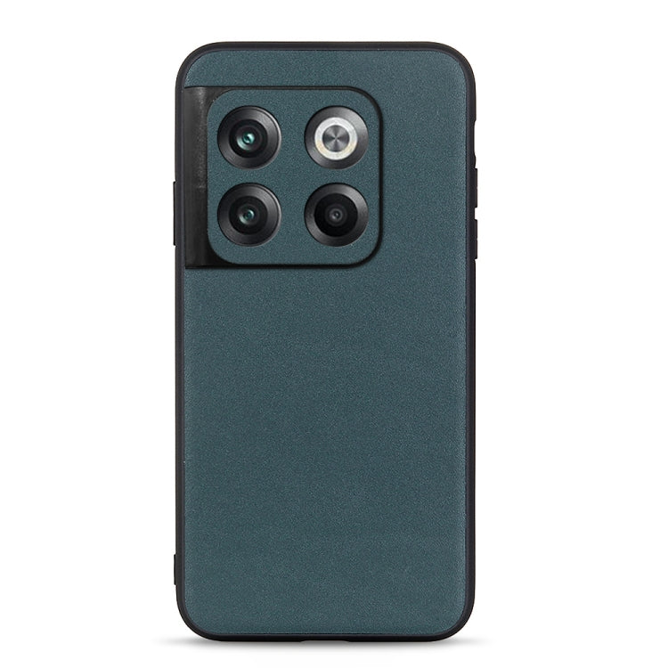 Lambskin Texture Genuine Leather Phone Case, For OnePlus Ace Pro / 10T