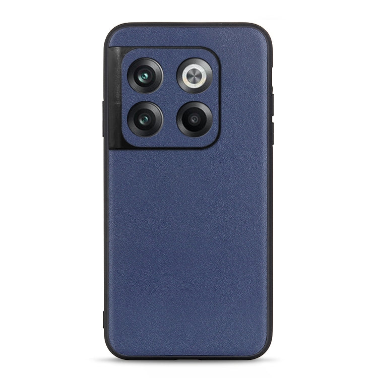 Lambskin Texture Genuine Leather Phone Case, For OnePlus Ace Pro / 10T