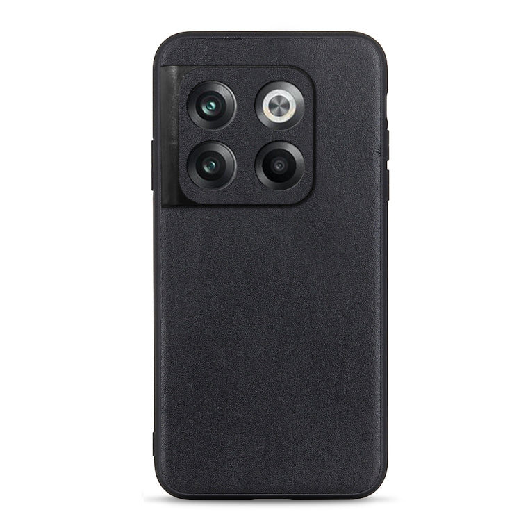 Lambskin Texture Genuine Leather Phone Case, For OnePlus Ace Pro / 10T