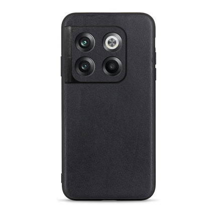 Lambskin Texture Genuine Leather Phone Case, For OnePlus Ace Pro / 10T