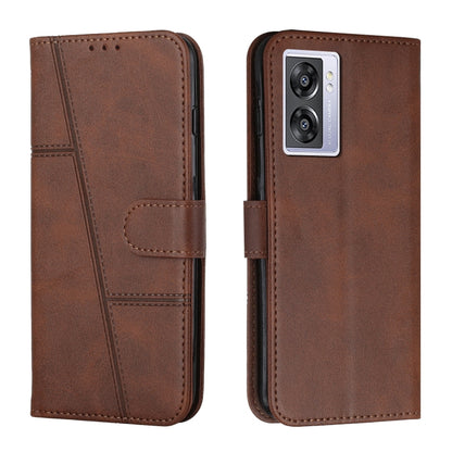 Stitching Calf Texture Buckle Leather Phone Case, For OPPO A57 5G/Realme V23/A77 5G, For Realme C30 4G, For OPPO Reno8 5G/Reno8 5G Global, For OPPO Reno8 Pro+ 5G/Reno8 Pro 5G Global