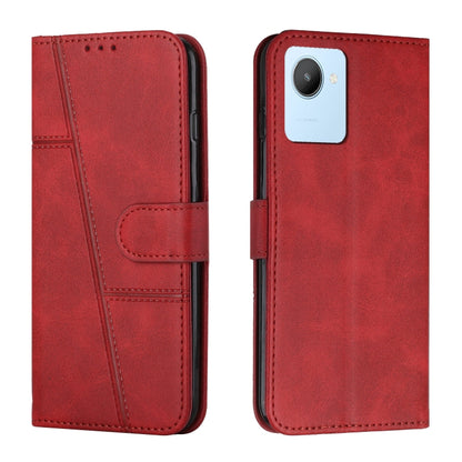 Stitching Calf Texture Buckle Leather Phone Case, For OPPO A57 5G/Realme V23/A77 5G, For Realme C30 4G, For OPPO Reno8 5G/Reno8 5G Global, For OPPO Reno8 Pro+ 5G/Reno8 Pro 5G Global