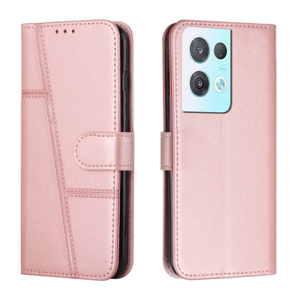 Stitching Calf Texture Buckle Leather Phone Case, For OPPO A57 5G/Realme V23/A77 5G, For Realme C30 4G, For OPPO Reno8 5G/Reno8 5G Global, For OPPO Reno8 Pro+ 5G/Reno8 Pro 5G Global