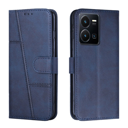 Stitching Calf Texture Buckle Leather Phone Case, For vivo Y35 4G/Y22s/Y22, For Xiaomi Redmi A1, For Xiaomi 12T/12T Pro/Redmi K50 Ultra