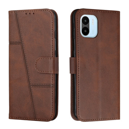 Stitching Calf Texture Buckle Leather Phone Case, For vivo Y35 4G/Y22s/Y22, For Xiaomi Redmi A1, For Xiaomi 12T/12T Pro/Redmi K50 Ultra